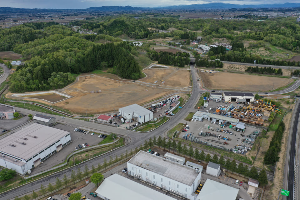 横手市　柳田工業団地拡張造成工事